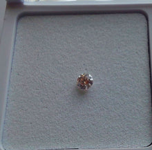 Load image into Gallery viewer, 0.08ct AUSTRALIAN PINK DIAMOND Round Shape