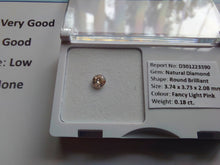 Load image into Gallery viewer, 0.18ct AUSTRALIAN PINK DIAMOND - Limanty