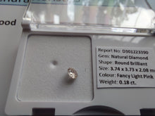Load image into Gallery viewer, 0.18ct AUSTRALIAN PINK DIAMOND - Limanty