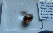 Load image into Gallery viewer, 1.10ct AUSTRALIAN FANCY DEEP DARK Orangy PINK DIAMOND SI2