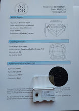 Load image into Gallery viewer, 2.01ct AUSTRALIAN FANCY DARK REDDISH Orangy PINK DIAMOND