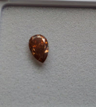 Load image into Gallery viewer, 0.35 Fancy Deep Reddish Orange Diamond