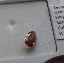 Load image into Gallery viewer, 0.35 Fancy Deep Reddish Orange Diamond