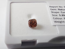 Load image into Gallery viewer, 0.33ct Fancy Vivid Reddish Orange Diamond