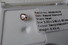 Load image into Gallery viewer, 0.42ct Fancy Intense Purplish Pink Diamond