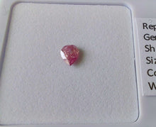Load image into Gallery viewer, 0.13 Fancy Vivid Pink Diamond