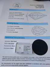 Load image into Gallery viewer, 0.13 Fancy Vivid Pink Diamond