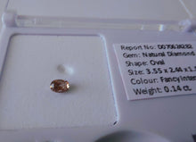 Load image into Gallery viewer, 0.14ct Australian Pink Diamond