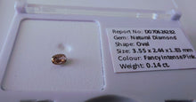 Load image into Gallery viewer, 0.14ct Australian Pink Diamond