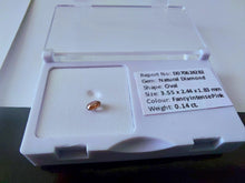 Load image into Gallery viewer, 0.14ct Australian Pink Diamond
