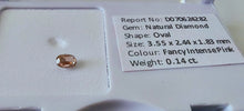 Load image into Gallery viewer, 0.14ct Australian Pink Diamond