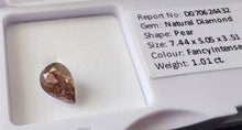 Load image into Gallery viewer, Fancy Intense Brownish Pink Diamond