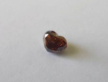 Load image into Gallery viewer, 1.16ct Fancy Dark Reddish Orangy Pink diamond Heart shape