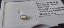 Load image into Gallery viewer, 0.22ct Fancy Purplish Pink Diamond