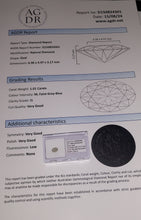 Load image into Gallery viewer, 1.01ct Faint Grey-Blue Diamond