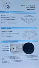 Load image into Gallery viewer, Australian Red Diamond 0.24ct Fancy Intense Orangy Red