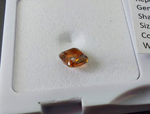 Load image into Gallery viewer, 0.44 Fancy Dark Reddish Orange Diamond Cushion SI1
