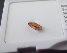 Load image into Gallery viewer, 0.31 Fancy Intense Reddish Orange Diamond Oval SI1