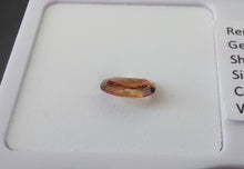 Load image into Gallery viewer, 0.31 Fancy Intense Reddish Orange Diamond Oval SI1