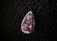 Load image into Gallery viewer, 0.11ct Fancy Purplish Pink Diamond Pear SI1