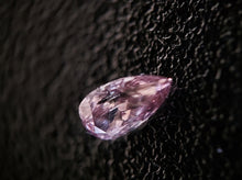 Load image into Gallery viewer, 0.11ct Fancy Purplish Pink Diamond Pear SI1