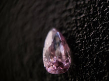 Load image into Gallery viewer, 0.11ct Fancy Purplish Pink Diamond Pear SI1