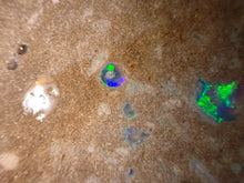 Load image into Gallery viewer, Zooplankton Opalised Fossil Tablet Cluster Multiple Organisms MultiColor 665g Top