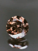 Load image into Gallery viewer, 1.01 Fancy Vivid Brownish Orangy Pink Diamond