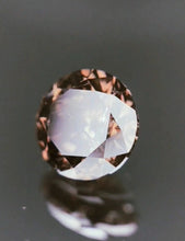 Load image into Gallery viewer, 1.01 Fancy Vivid Brownish Orangy Pink Diamond