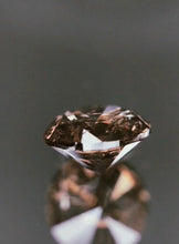 Load image into Gallery viewer, 1.01 Fancy Vivid Brownish Orangy Pink Diamond