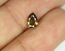 Load image into Gallery viewer, Exquisite 0.9ct Champagne Natural Diamond Pear - Limanty