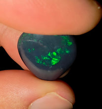 Load image into Gallery viewer, 11.48ct Solid Black Opal Green Venom