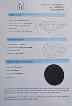 Load image into Gallery viewer, 1.01ct Natural Fancy Light Yellow Diamond