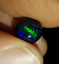 Load image into Gallery viewer, 2.69ct Solid Black Opal Hunter Electric Flash Rainbow Fire Lightning Australia💫
