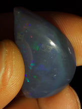 Load image into Gallery viewer, 23.4ct Solid Black Opal Half Moon Galaxy š š«