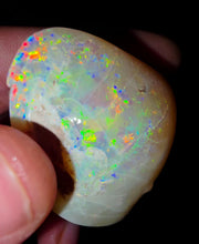 Load image into Gallery viewer, Rainbow Opalised Saltwater Shellfish Fossil Opal 114ct 100%Natural
