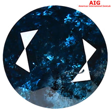 Load image into Gallery viewer, Fancy Vivid Blue Diamond 1.10ct
