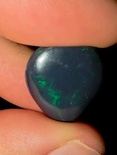 Load image into Gallery viewer, 11.48ct Solid Black Opal Green Venom