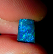 Load image into Gallery viewer, 1.34ct Pure Solid Black Opal Hunter Lightning Harlequin Pattern TOP Grade N1 B3 - Limanty