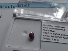 Load image into Gallery viewer, 0.35ct AUSTRALIAN Fancy VIVID PURPLE DIAMOND - Limanty