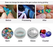 Load image into Gallery viewer, Diamond Lapidary Wheel 6 & 8 Inch Grit 60 to 14000 Opal Premium Cabbing Replacement