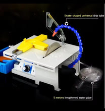 Load image into Gallery viewer, All In 1 Multifunction Grinding Polishing Machine Saw Stone Polisher Portable Polishing Machine Mini Table Saw Stone Engraving