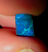 Load image into Gallery viewer, 1.34ct Pure Solid Black Opal Hunter Lightning Harlequin Pattern TOP Grade N1 B3 - Limanty