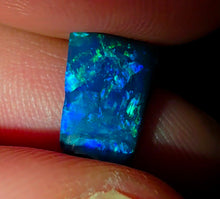 Load image into Gallery viewer, 1.34ct Pure Solid Black Opal Hunter Lightning Harlequin Pattern TOP Grade N1 B3 - Limanty