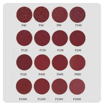 Load image into Gallery viewer, Self-Adhesive Sanding Disc Sandpaper Abrasive Model Polishing Cabbing opal gems