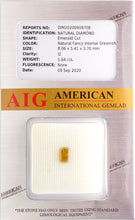 Load image into Gallery viewer, 1.64 ct Natural Fancy Intense Vivid Yellow Diamond + Certificate - Limanty