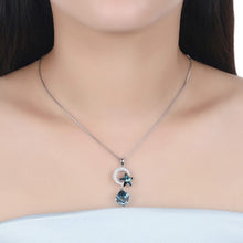 Load image into Gallery viewer, 925 Sterling Silver Blue Crystal Gemstone Pendants - Limanty