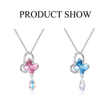 Load image into Gallery viewer, 925 Sterling Silver Blue Crystal Gemstone Pendants - Limanty