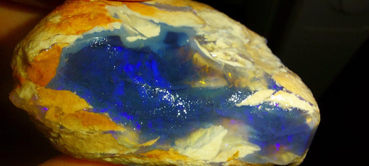 Discover the Electric Thunder Rock – A Black Opal Like No Other