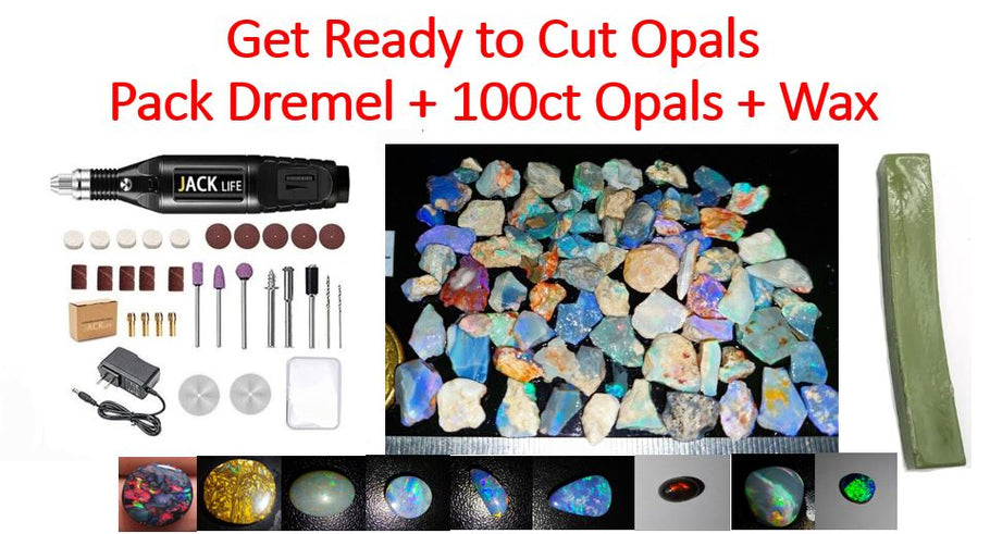 How to polish your own opals?